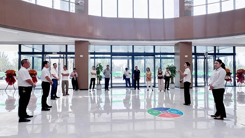 鸿坤天保探康养，医旅融合共远航——热烈欢迎鸿坤集团领导一行莅临项目参观交流